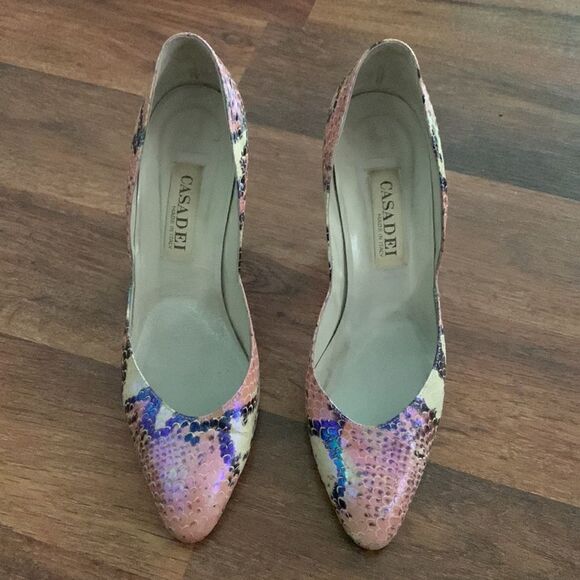 CASADEI  HEELS SIZE 7 - Picture 3 of 8